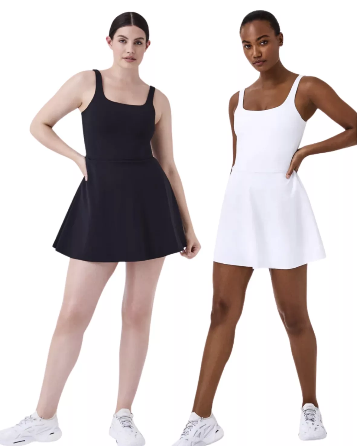 The Get Moving Easy Access Square Neck Dress – Spanx