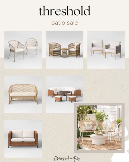 Target outdoor sale / threshold patio sale / outdoor furniture sale / target patio sale / 

#LTKsalealert #LTKhome #LTKSeasonal