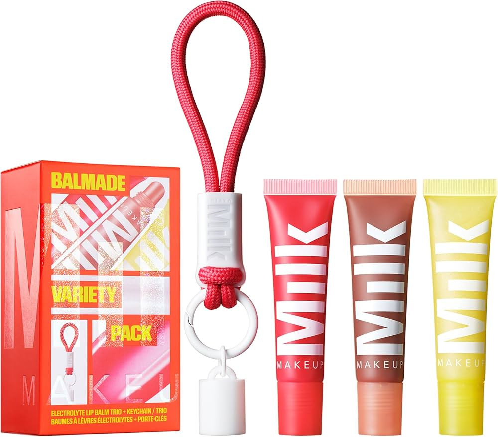 Milk Makeup Balmade Electrolyte Lip Balm – Hydrating, Sheer Gloss Nourishes + Replenishes Moist... | Amazon (US)