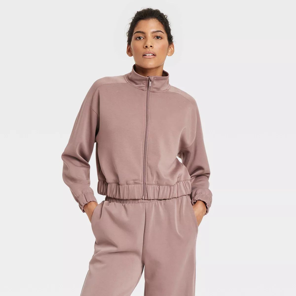 Women's Airy Sleek Full Zip Jacket - All In Motion™ | Target