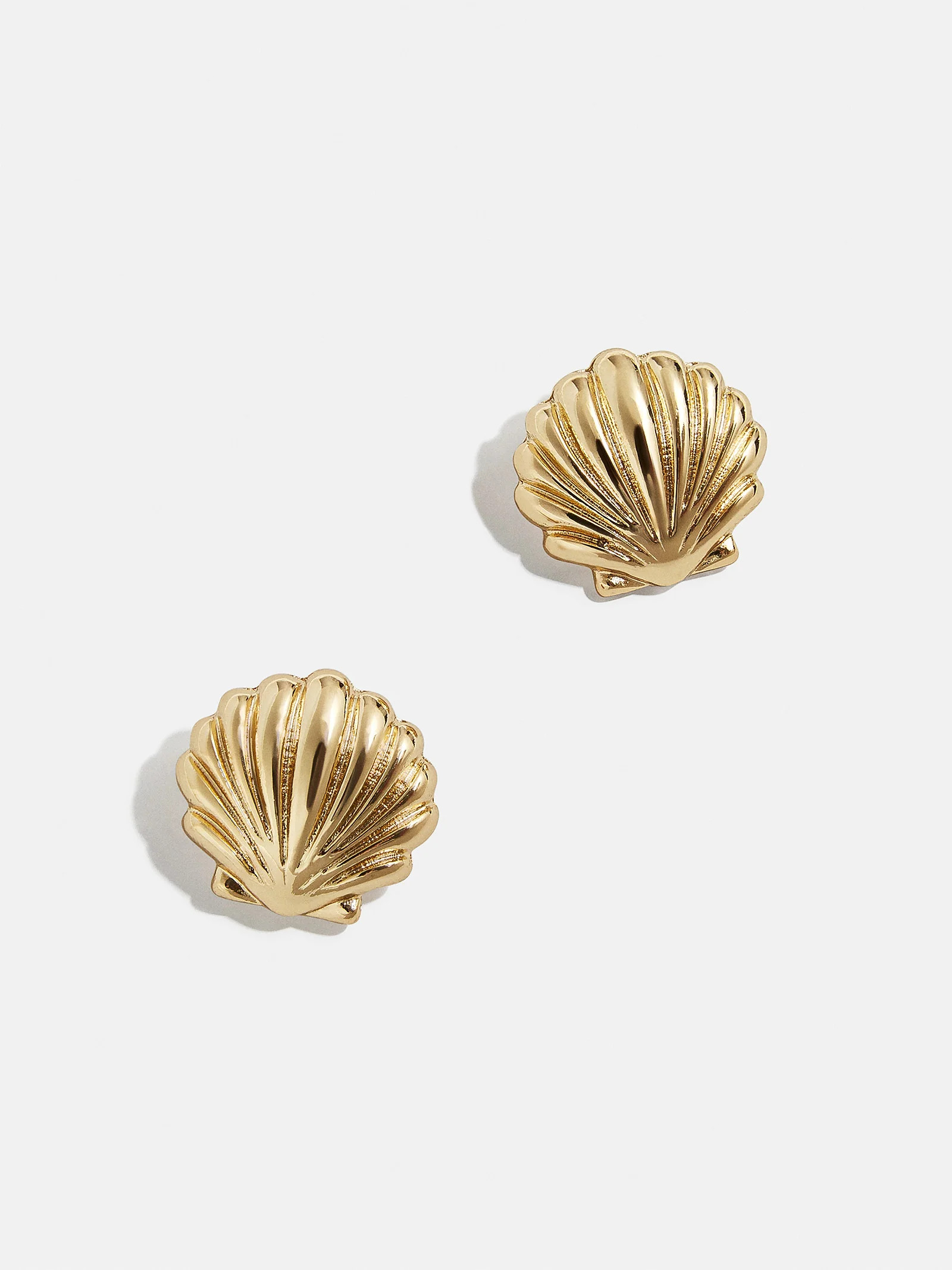 Out of This Shell Stud Earrings - Gold | BaubleBar (US)