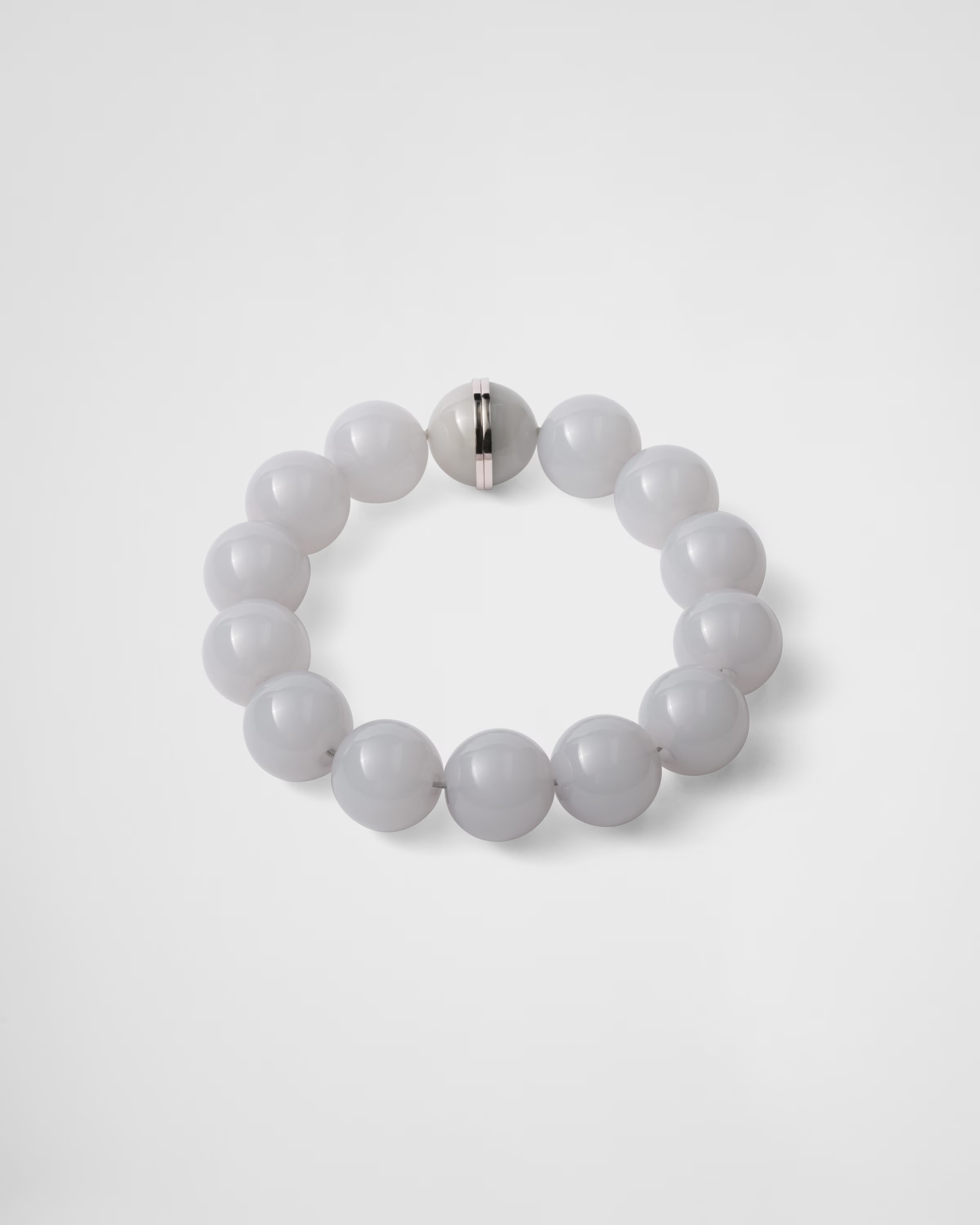 Plexiglas and metal choker | Prada US