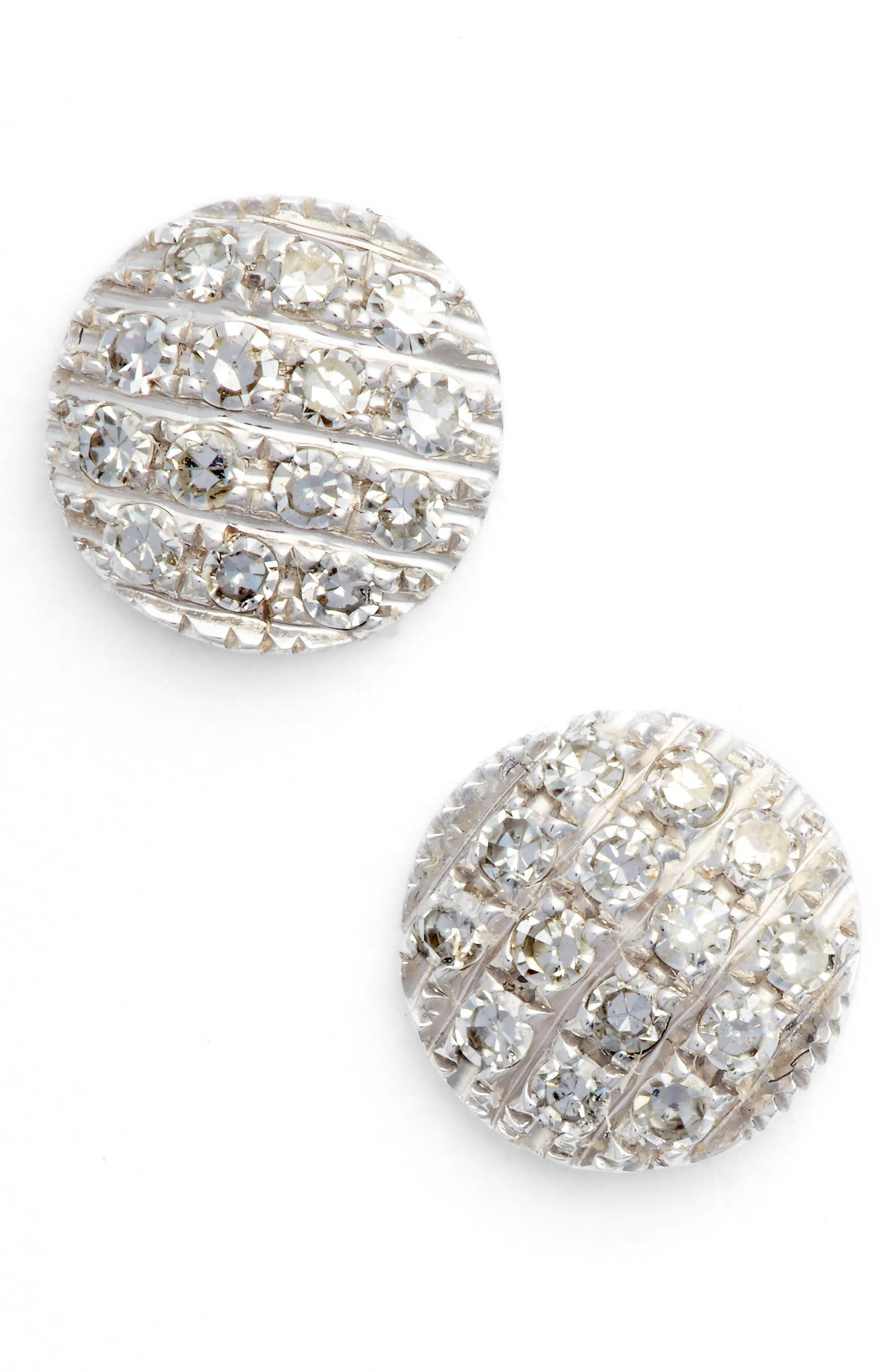 'Lauren Joy' Diamond Disc Stud Earrings | Nordstrom