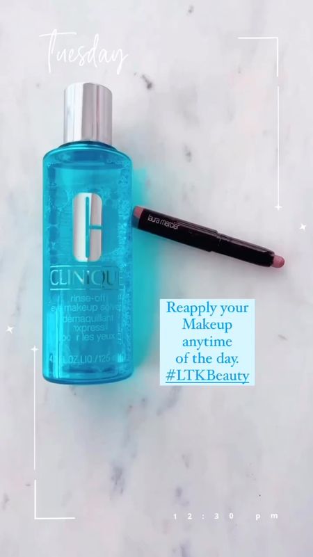 Reapplying makeup has never been so easy! I’ve been using Clinique eye makeup remover since I was 15 years old.

It’s never irritated my eyes. This bottle lasts awhile too! Highly recommend it.

It’s $26 and very affordable.


#LTKU #LTKBeauty #LTKVideo