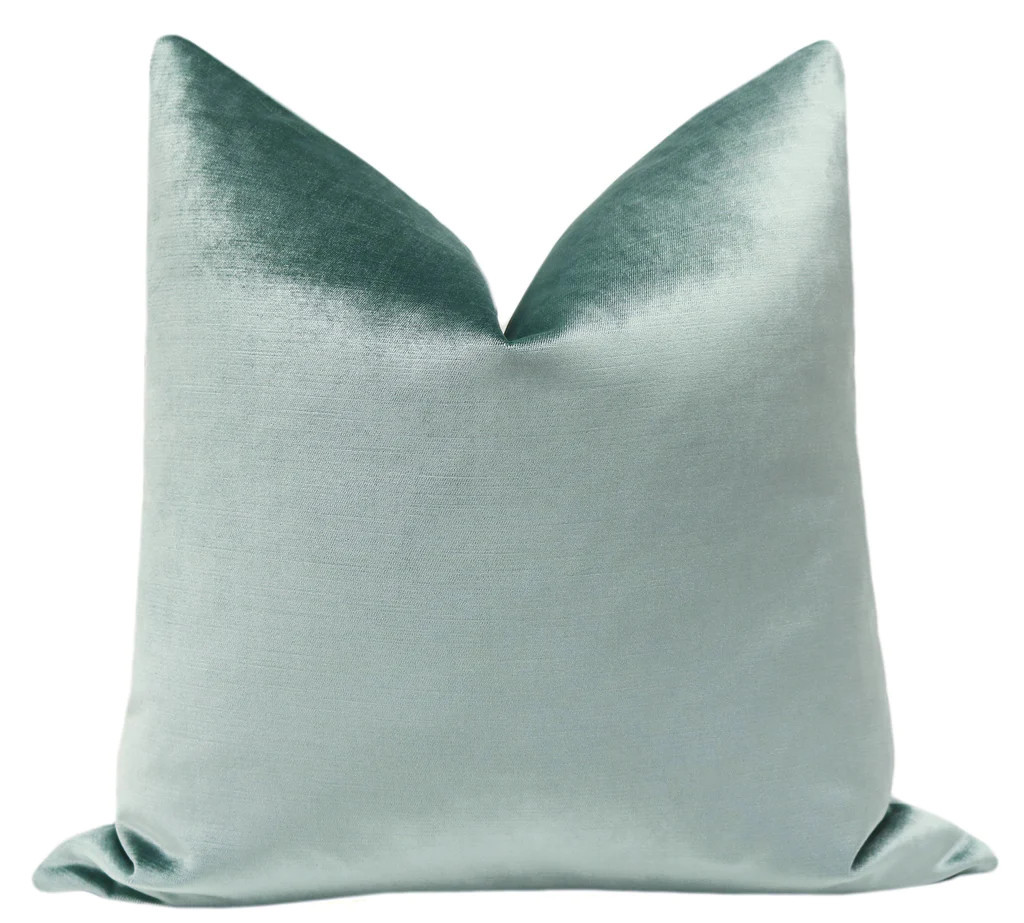 FAUX SILK VELVET // TURKISH BLUE | LITTLE DESIGN COMPANY