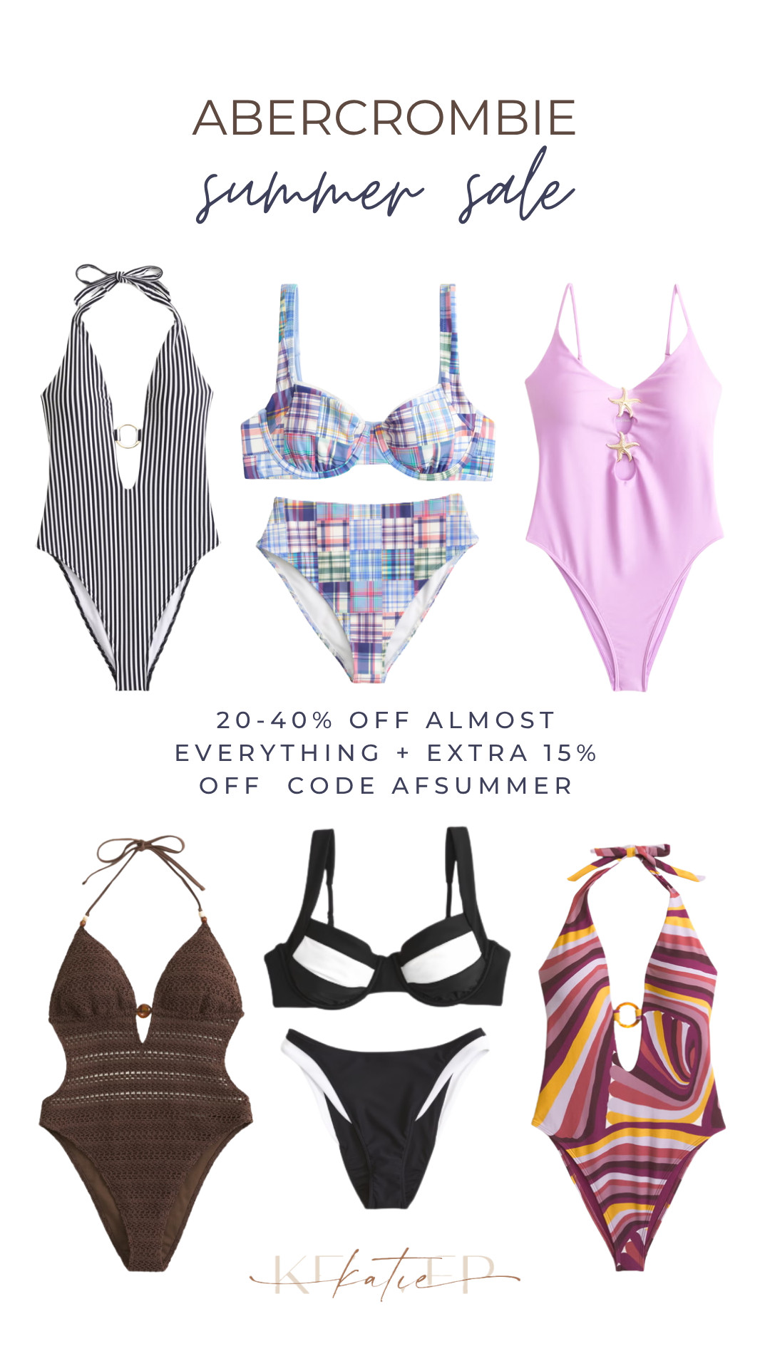 Abercrombie mom approved swimwear I absolutely love on major sale!

 

 #LTKSeasonal #LTKSaleAlert #LTKSwim