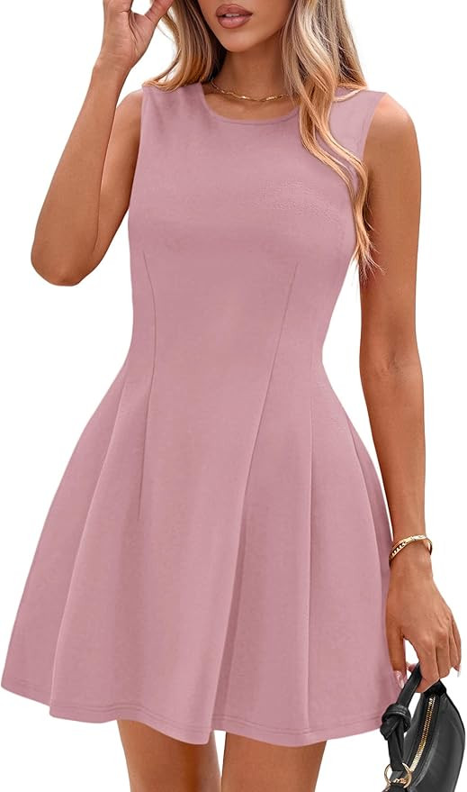 PRETTYGARDEN Summer Dresses for Women 2026 Elegant Classy Spring A Line Business Casual Work Grad... | Amazon (US)