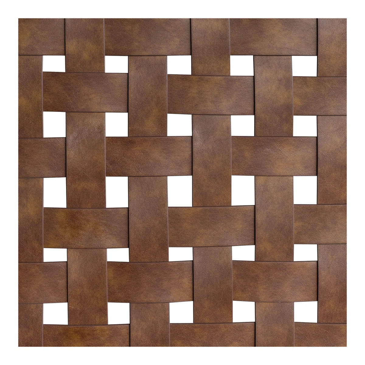 Jameson Woven Faux Leather Bed | Wayfair North America