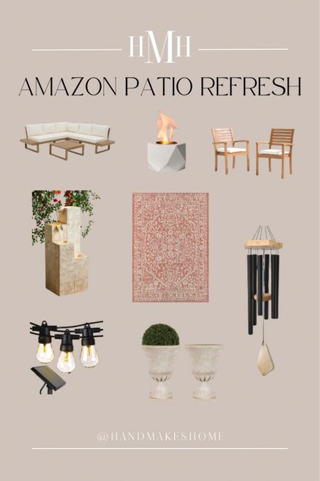 Amazon patio refresh ☀️

#LTKSeasonal #LTKhome