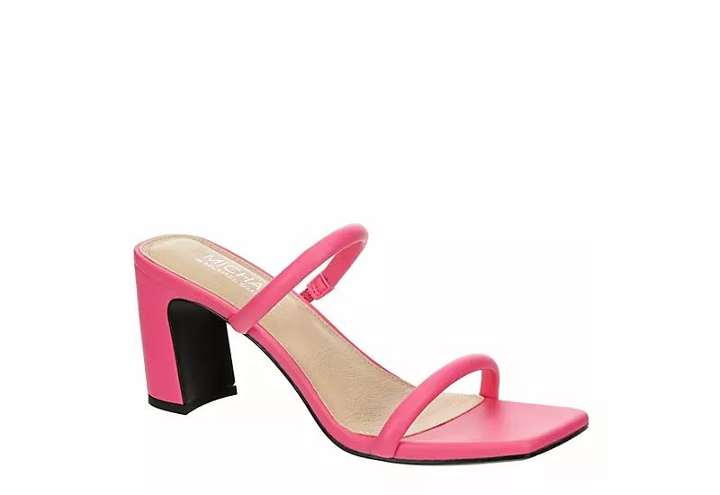 Michael By Michael Shannon Womens Dionne Slide Sandal - Bright Pink | Rack Room Shoes