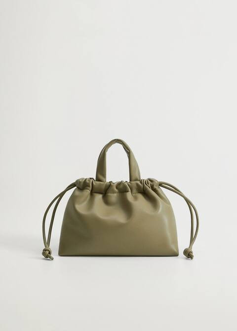 Geraffte Volumentasche | MANGO (DE)