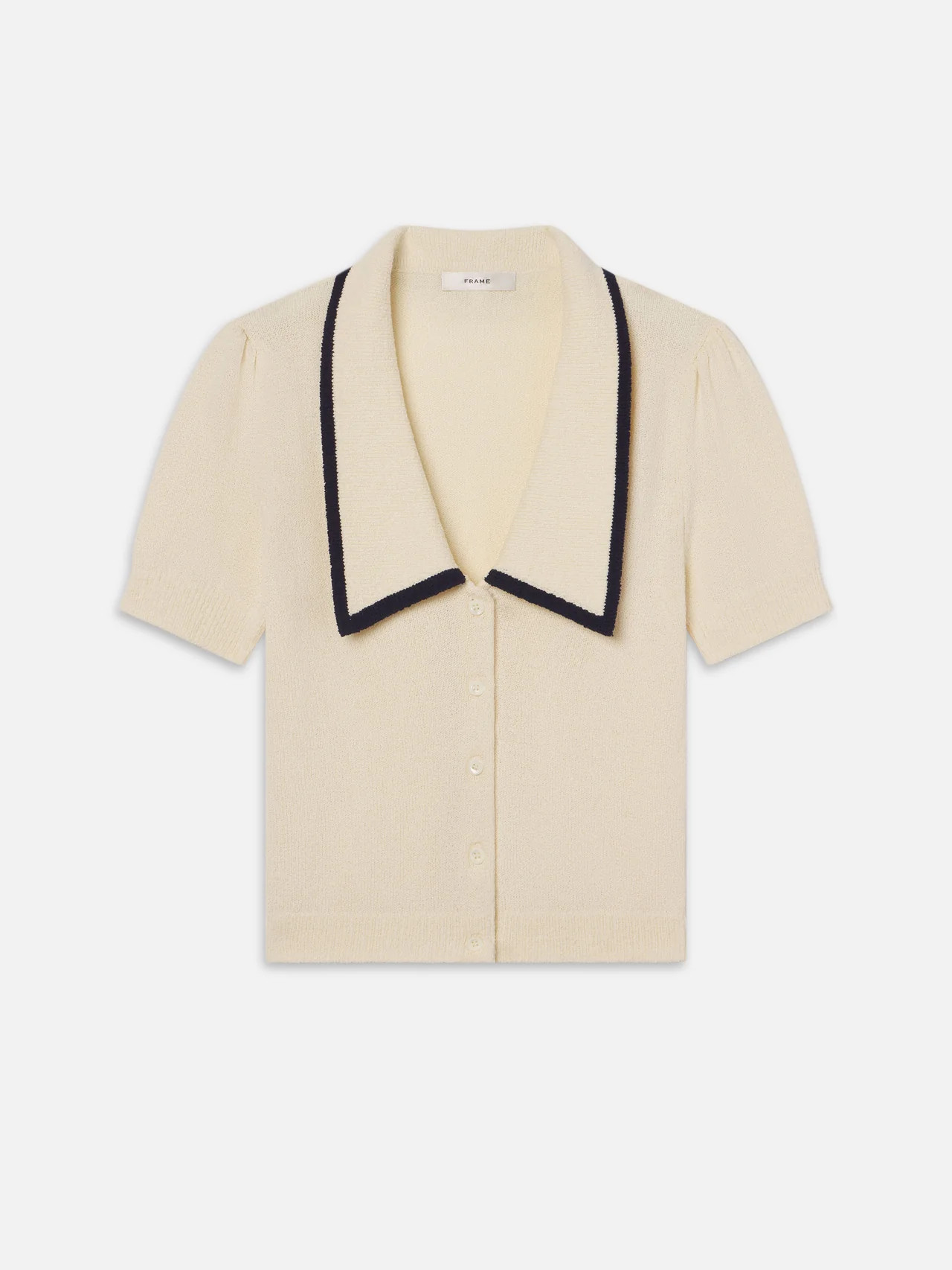 THE SAILOR SWEATER CREAM MULTI | Frame Denim