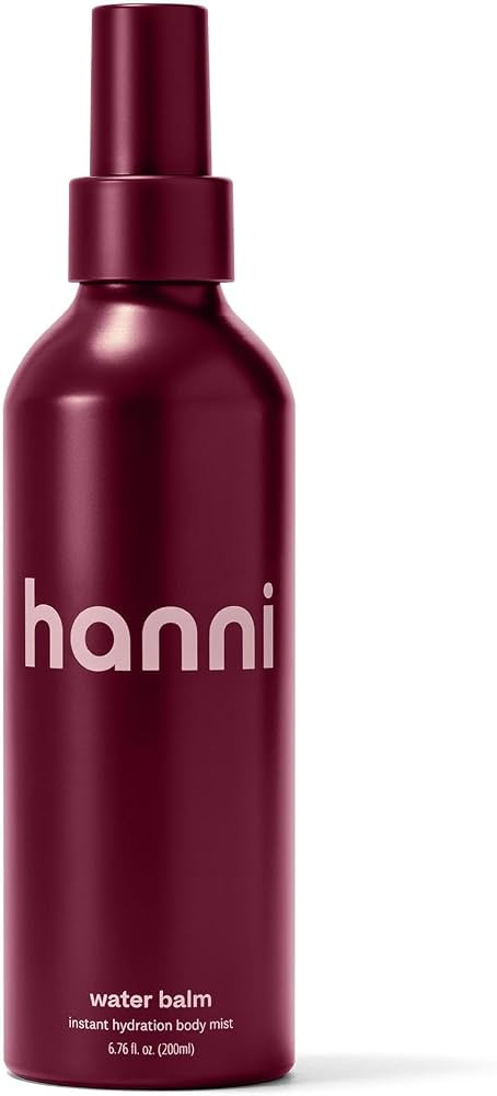 HANNI Water Balm Hydrating Body Mist, Moisturizer Spray with Hyaluronic Acid for All Skin Types, ... | Amazon (US)