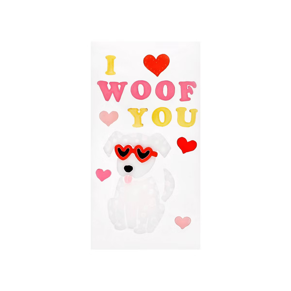 Gel Clings "I WOOF YOU" - Bullseye's Playground™ | Target