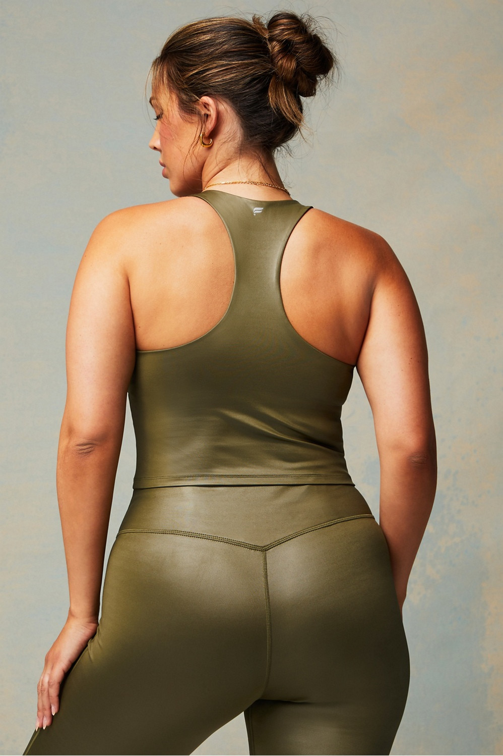 Anywhere Shine Built-In Bra Tank | Fabletics - North America