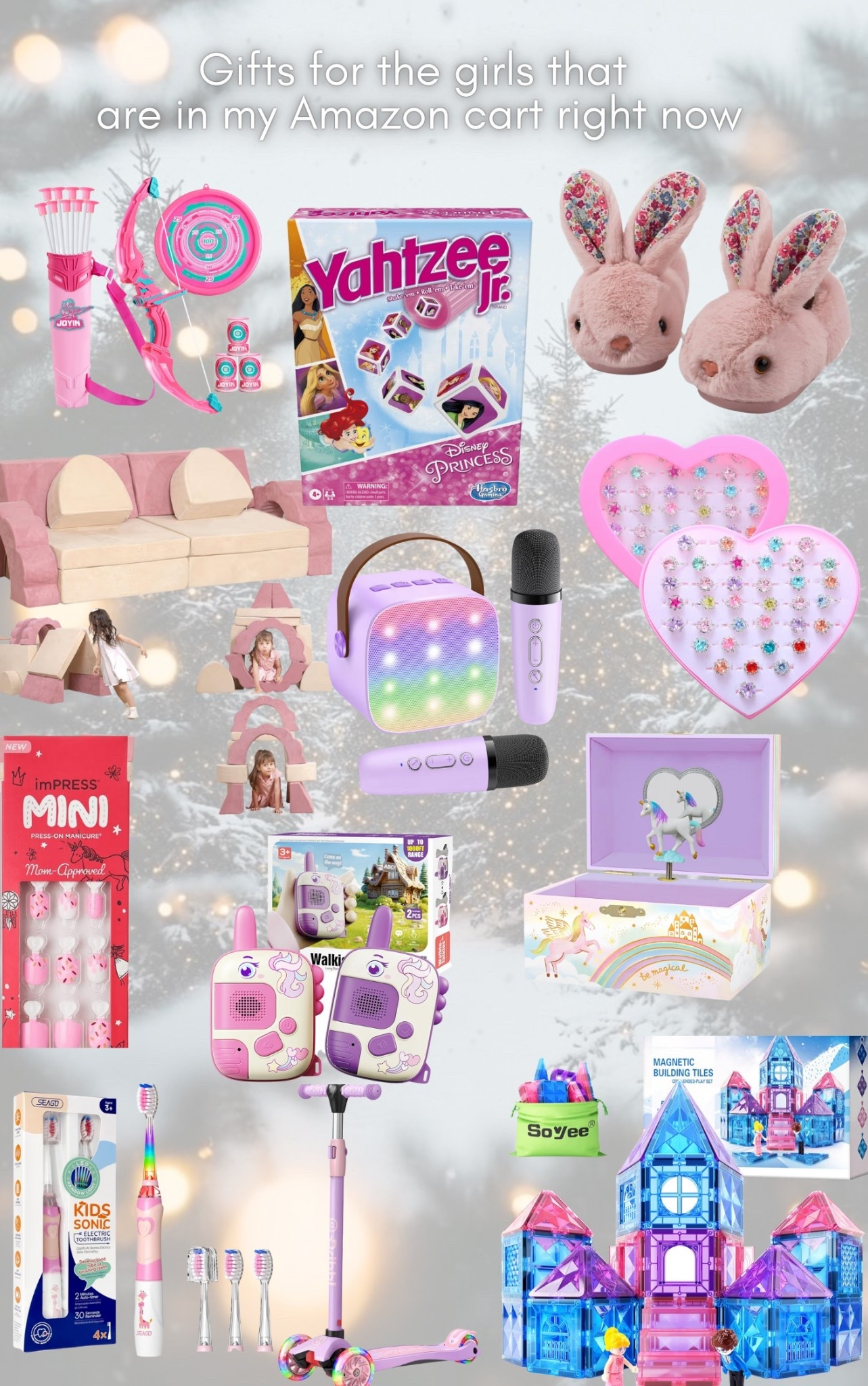 Christmas gift ideas for little girls ages from 3+ from Amazon that I have in my cart right now!#LTKCyberWeek 

#LTKHoliday #LTKGiftGuide
