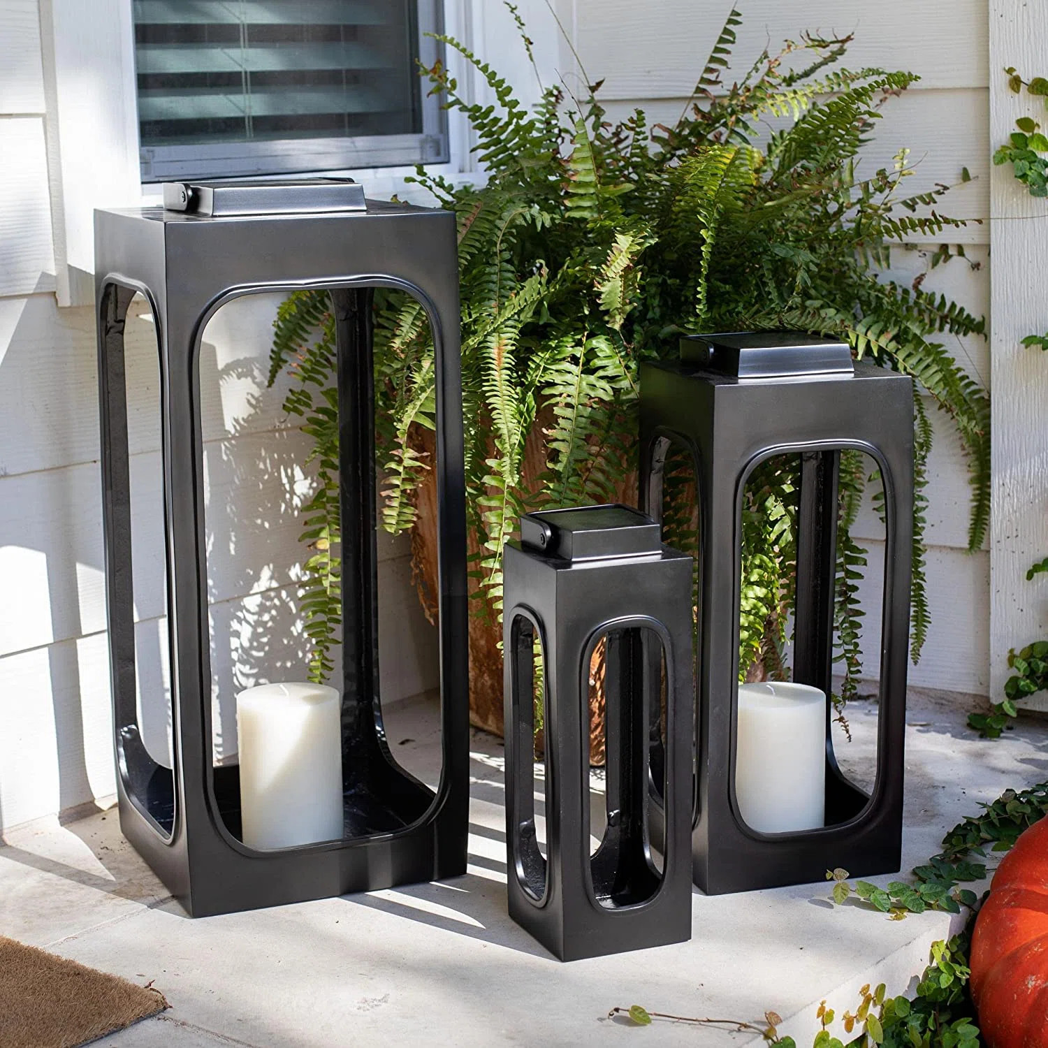 BirdRock Home 3 Piece Metal Lantern Set | Wayfair | Wayfair North America