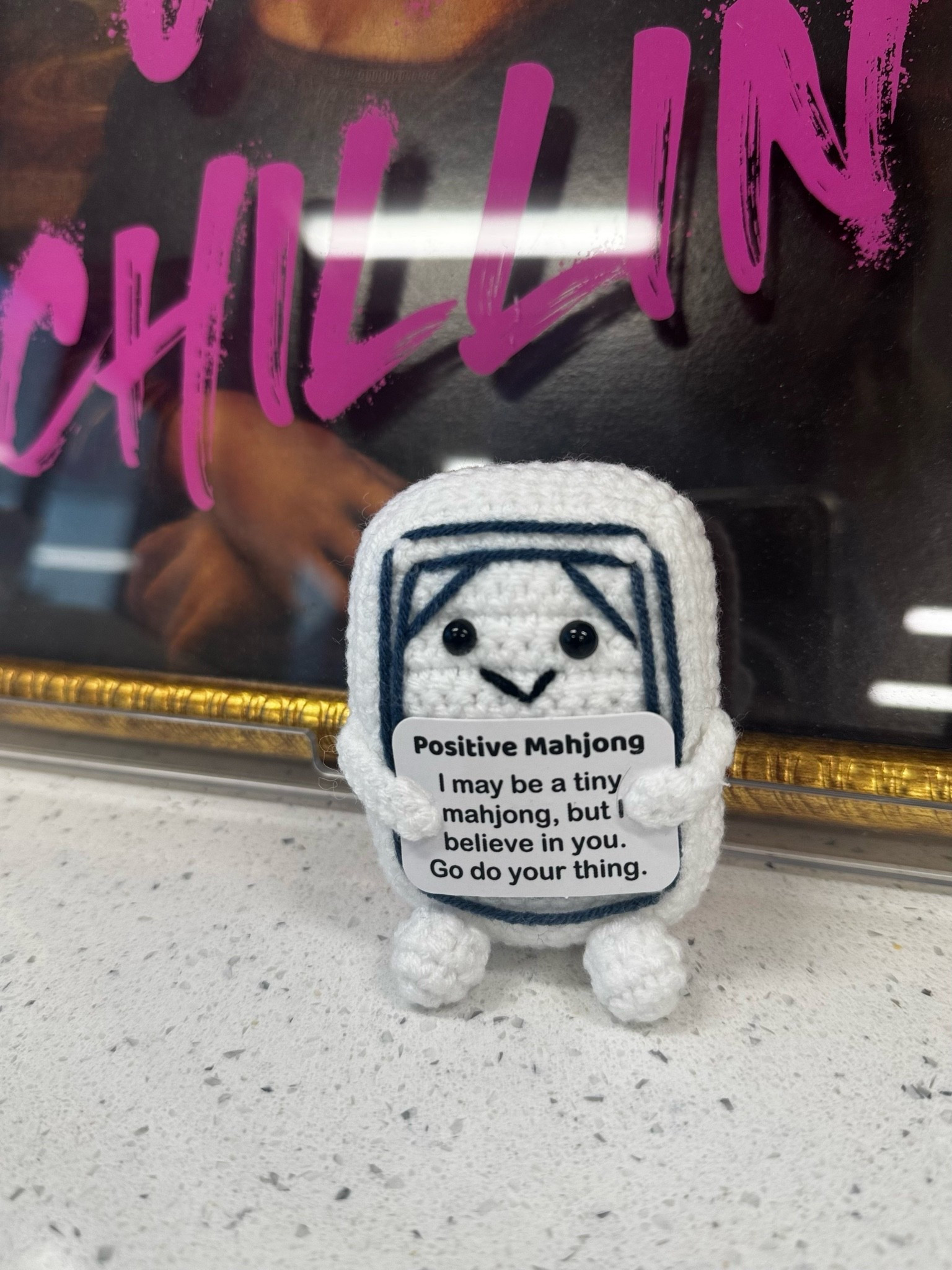 Emotional support mahjong tile! Gifted to me by a client, but everyone has been asking where to get one!

#LTKSeasonal