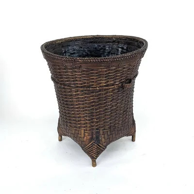 Bronze Woven Basket | Wayfair North America