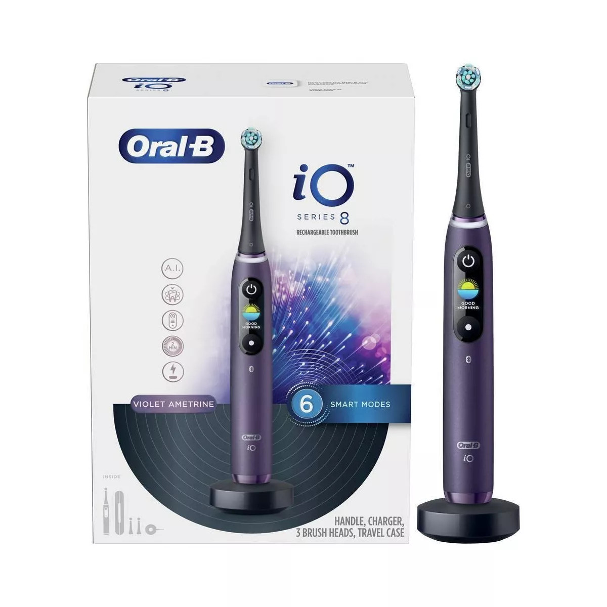 Oral-B iO Series 8 Electric Toothbrush with 3 Brush Heads | Target