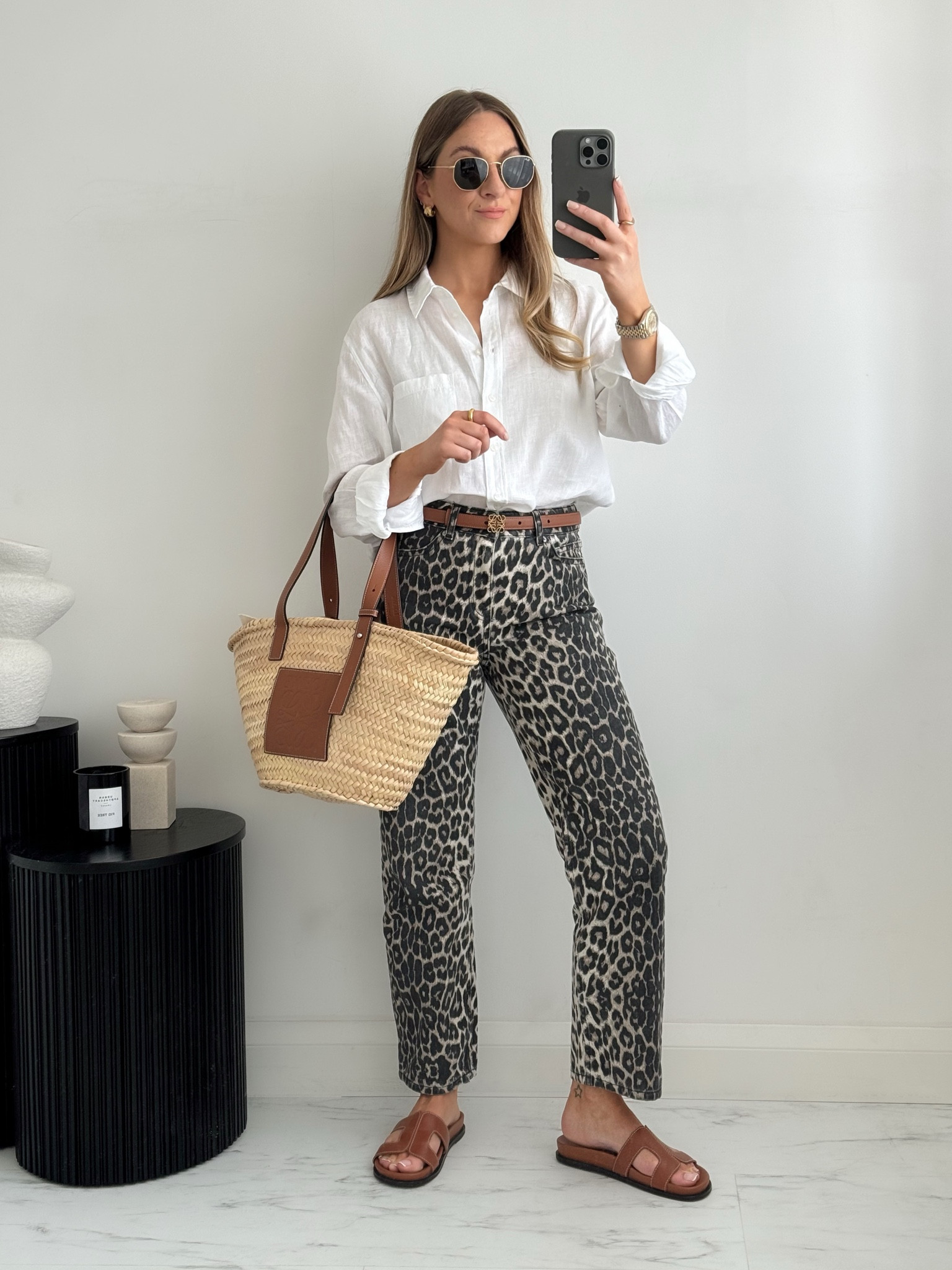 Leopard print jeans outfit 

#LTKstyletip #LTKsummer #LTKluxury