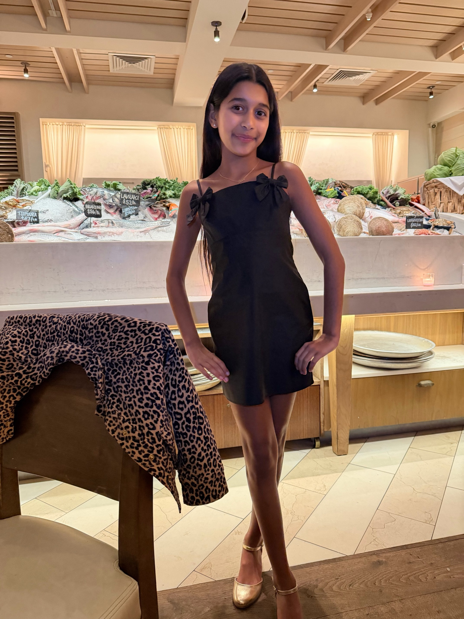 Finding chic but age appropriate dresses that we agree on gets tricky, but Belle and I both love this one x