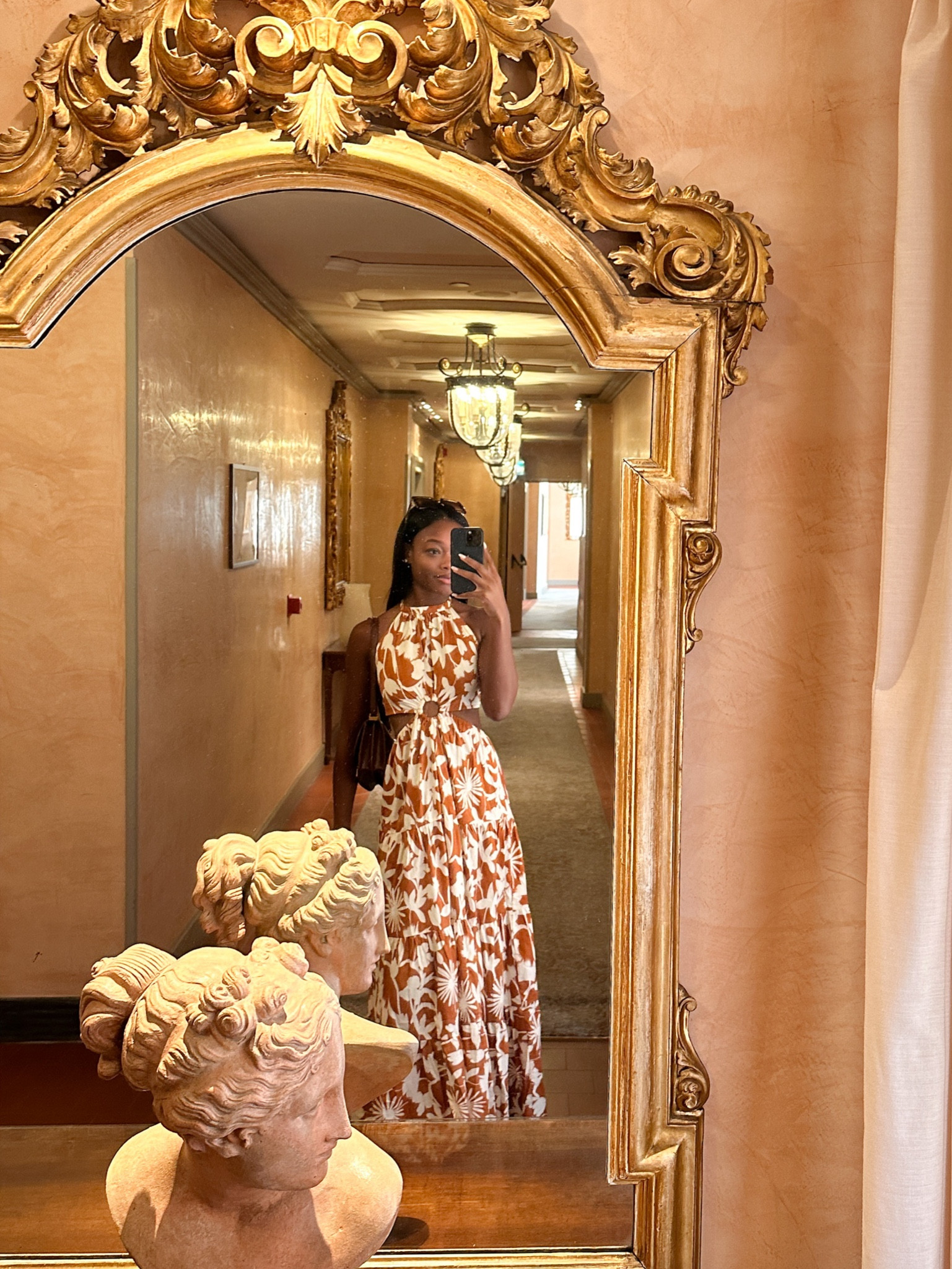 Floral maxi dress for wine tasting in Italy! Would also be a great wedding guest dress! 

#LTKSeasonal #LTKwedding #LTKunder100