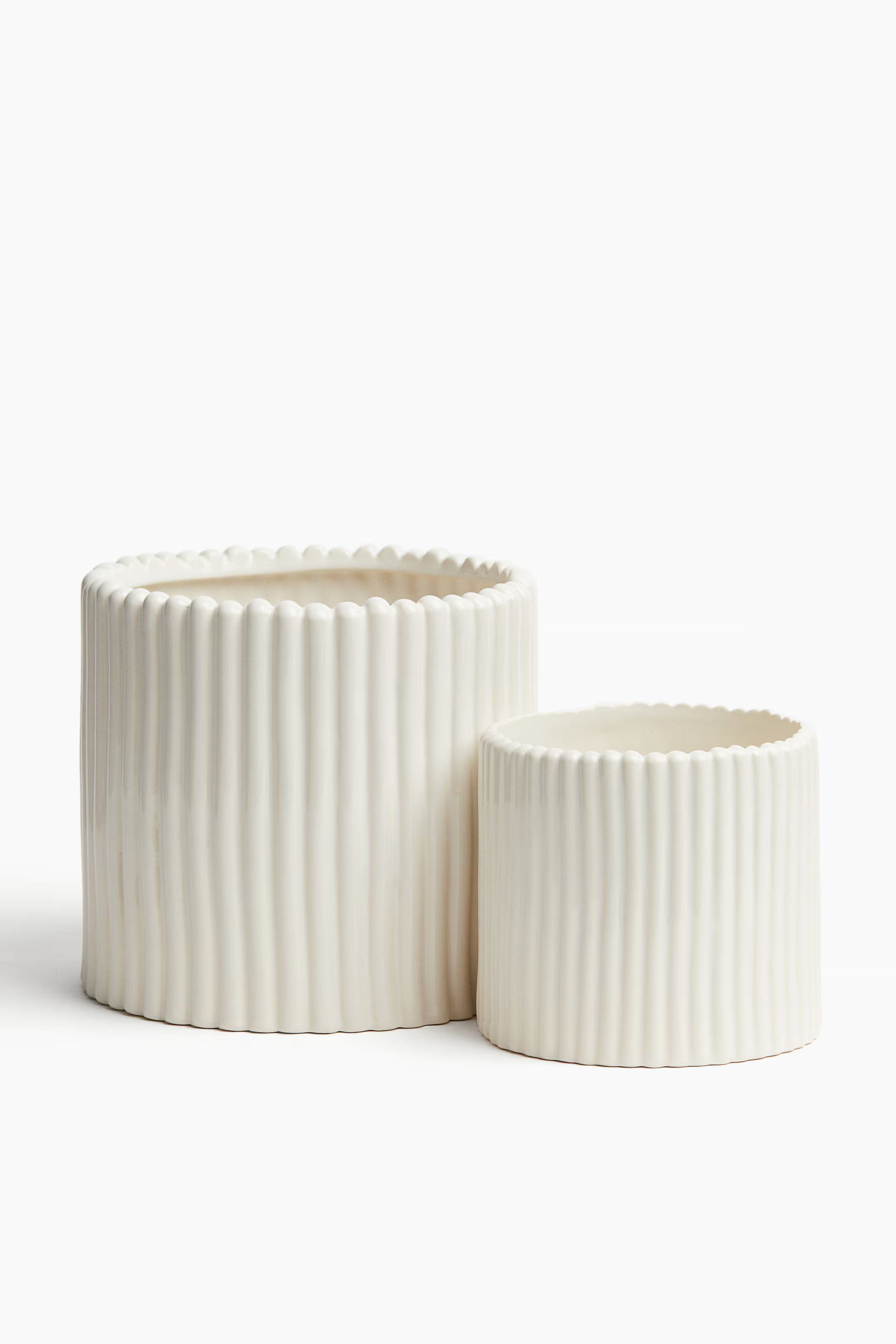 Large Stoneware Plant Pot | H&M (US + CA)