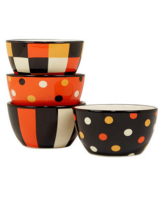 Spooky Halloween Set of 4 Ice Cream Bowls, Service for 4 | Macy's Canada
