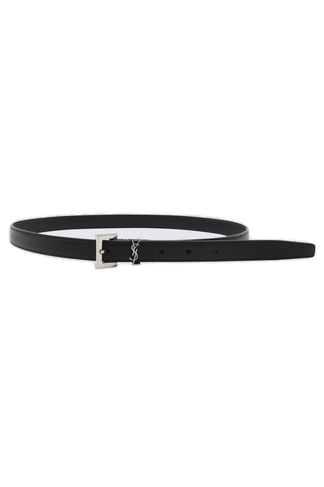 Saint Laurent Cassandre Thin Belt | Cettire Global