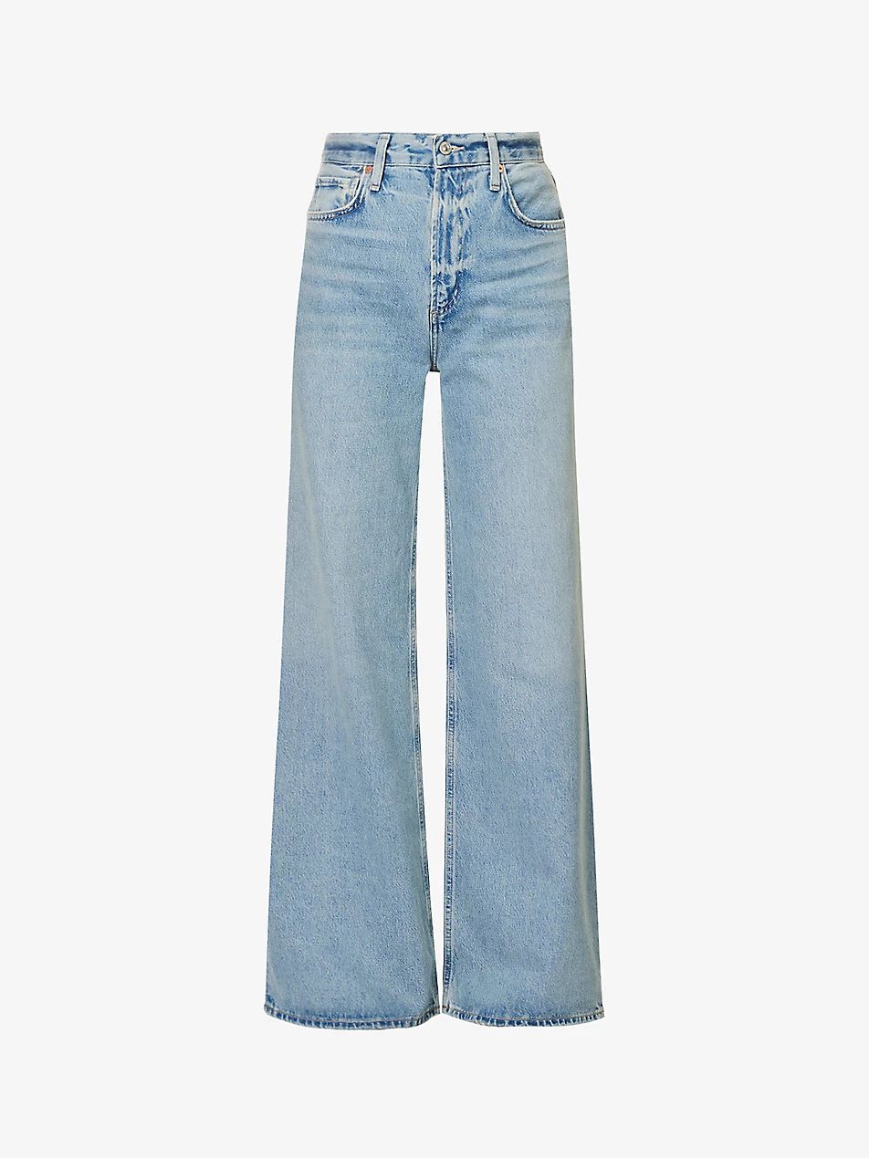 Paloma straight-leg mid-rise organic-cotton denim jeans | Selfridges