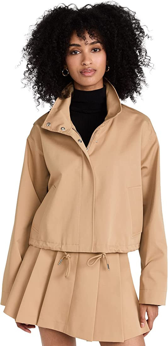 Rebecca Taylor Women's Military Cotton Jacket | Amazon (US)