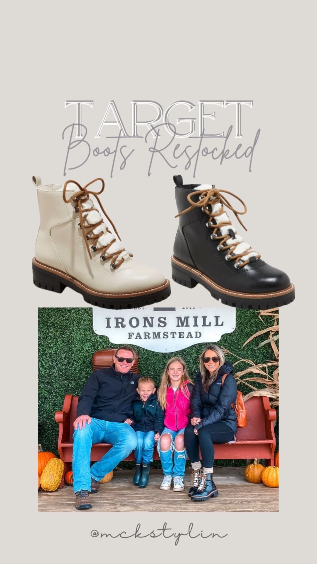 My favorite hiking boots from last year have been restocked. They are so practical. They keep your feet dry and warm & they’re so easy to wipe clean 
TTS

#LTKFindsUnder50 #LTKStyleTip #LTKSeasonal