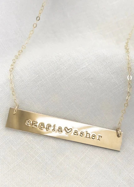 Bar Necklace | James Michelle