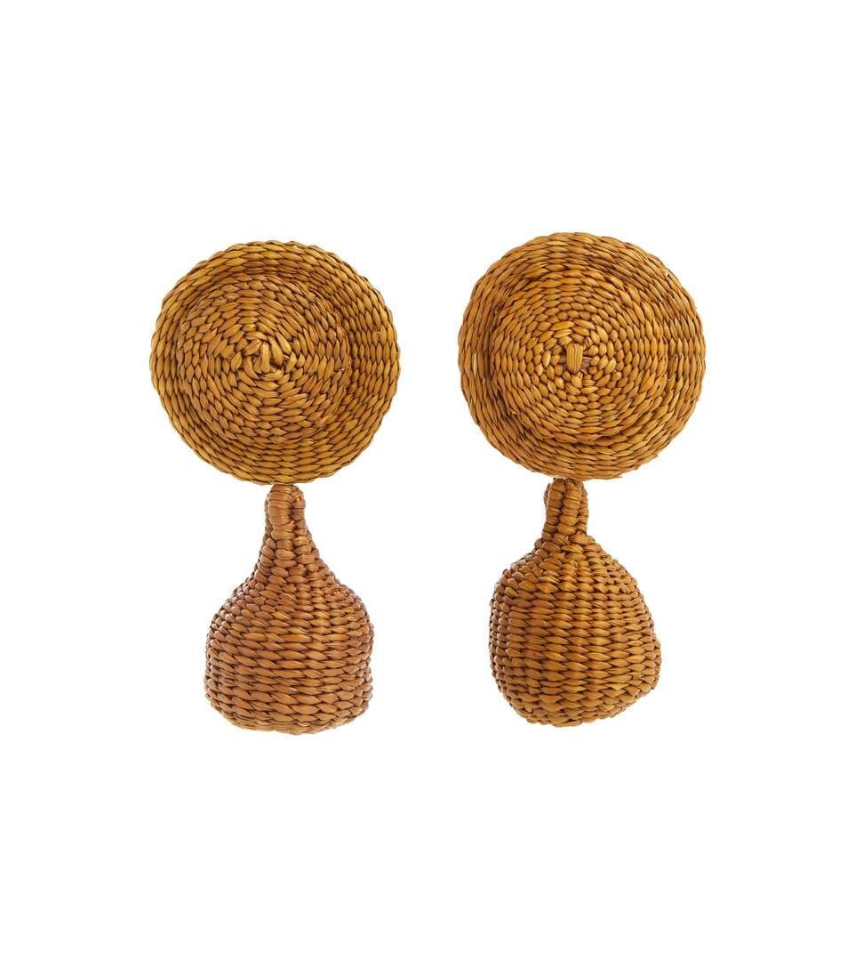 Iraca palm earrings | Mytheresa (US/CA)