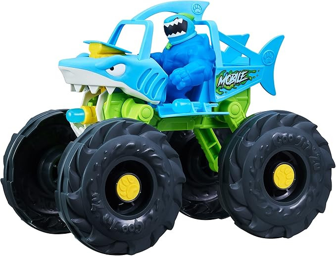 Heroes of Goo Jit Zu "Stretch and Strike Thrash Mobile! Vehicle with Missile Launcher and Stretch... | Amazon (US)