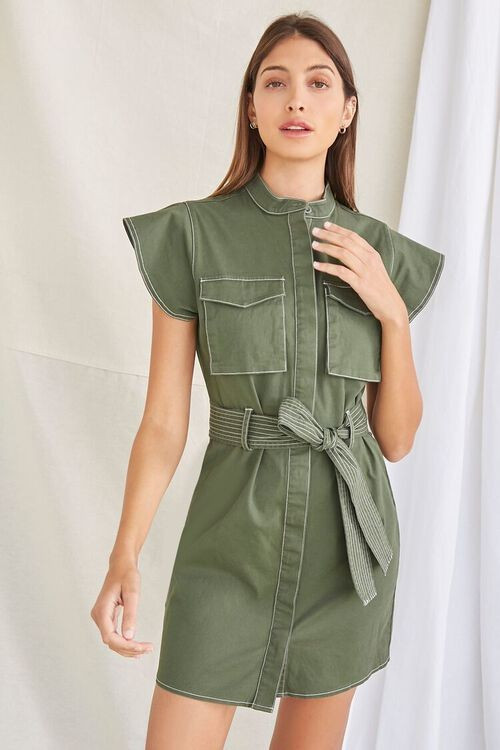 Tie-Waist Mini Dress | Forever 21 (US)