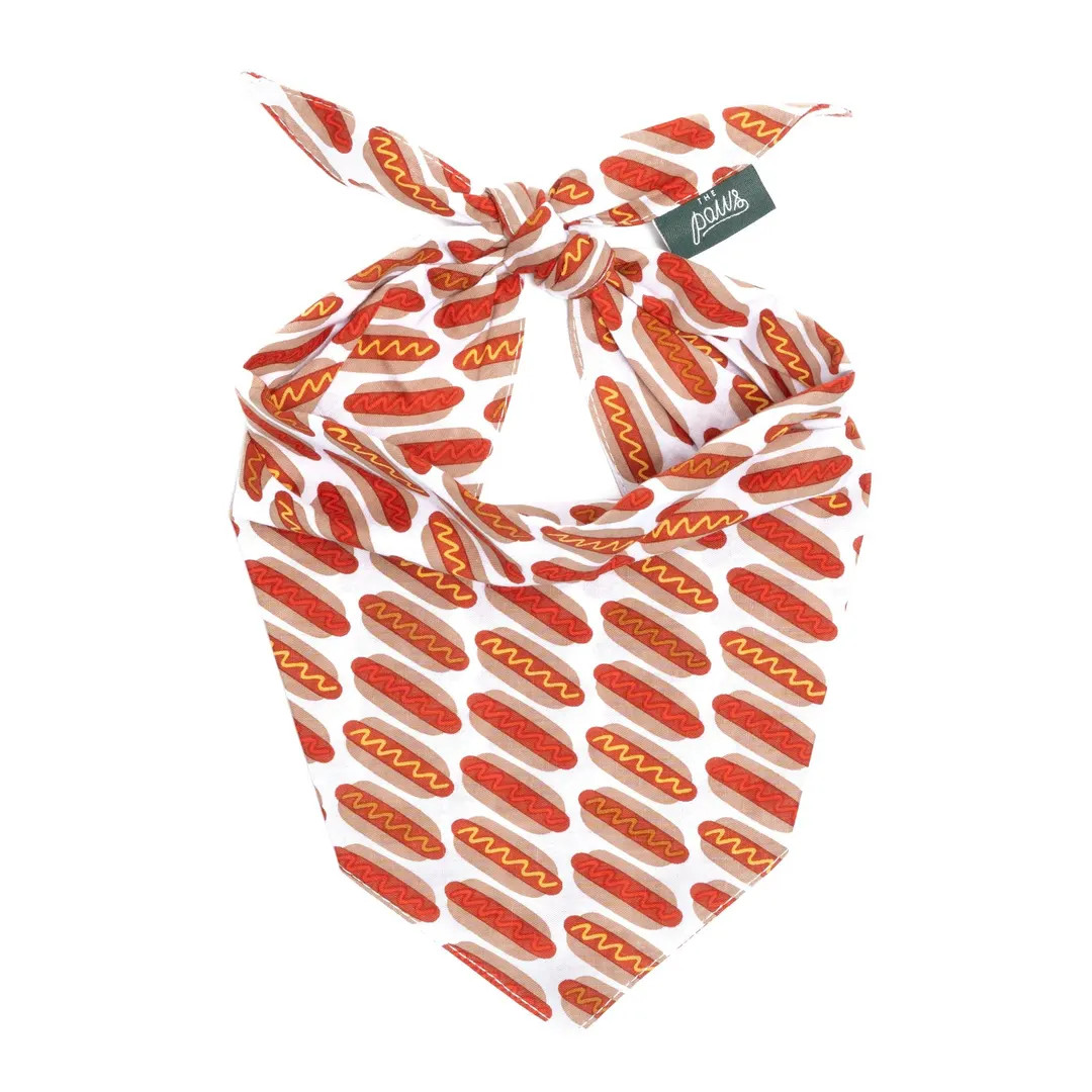 Hot Dogs Dog Bandana | Etsy (Global)