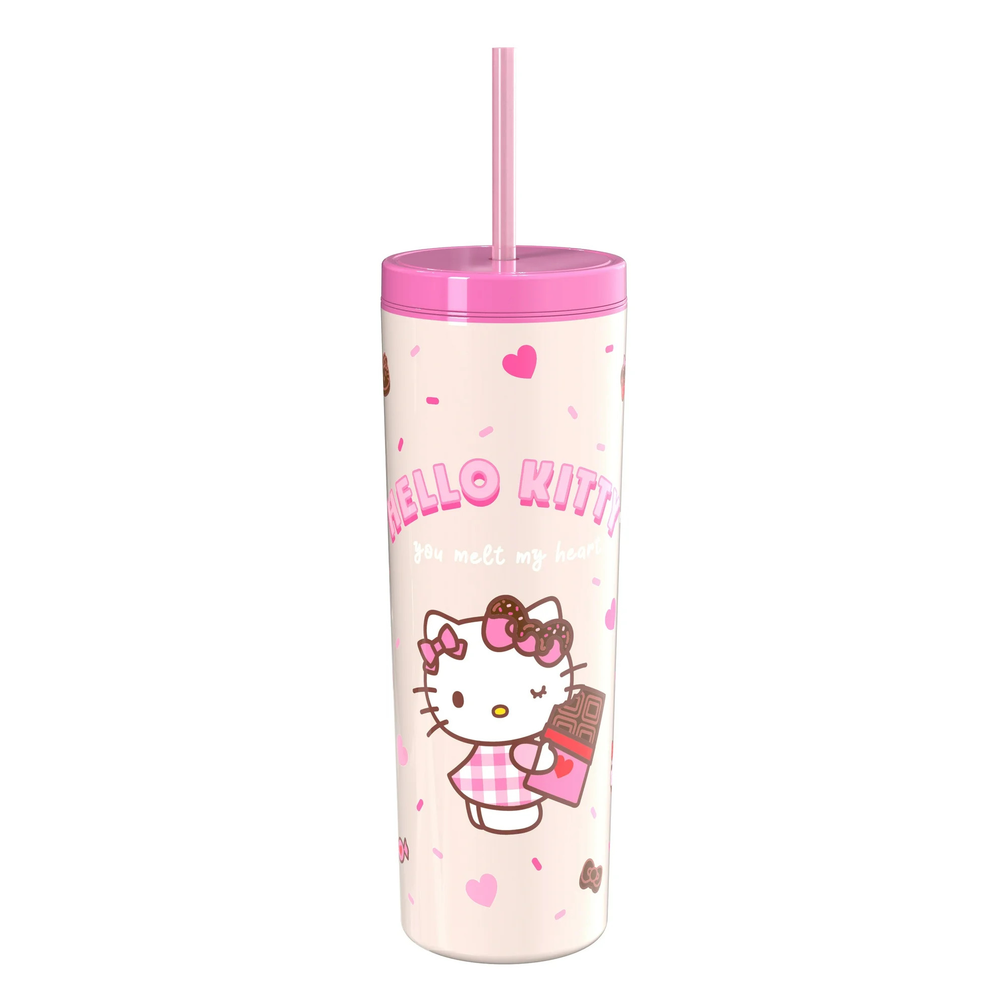 Zak Designs 22.5oz Hello Kitty Bravo Tumbler with Straw | Walmart (US)