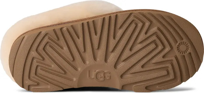 Kids' Bailey Genuine Shearling Collar Slipper | Nordstrom