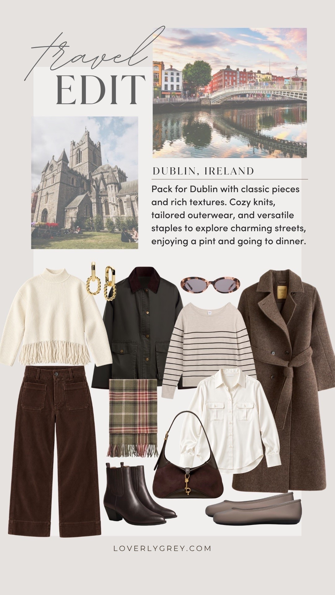 These finds are perfect for Dublin in Fall! Check these pieces out for your next trip!

Loverly grey, Dublin Ireland outfit ideas, what to pack for Dublin Europe, fall European trip outfit ideas, fashion inspo fall vacation

#LTKTravel #LTKootd #LTKSeasonal