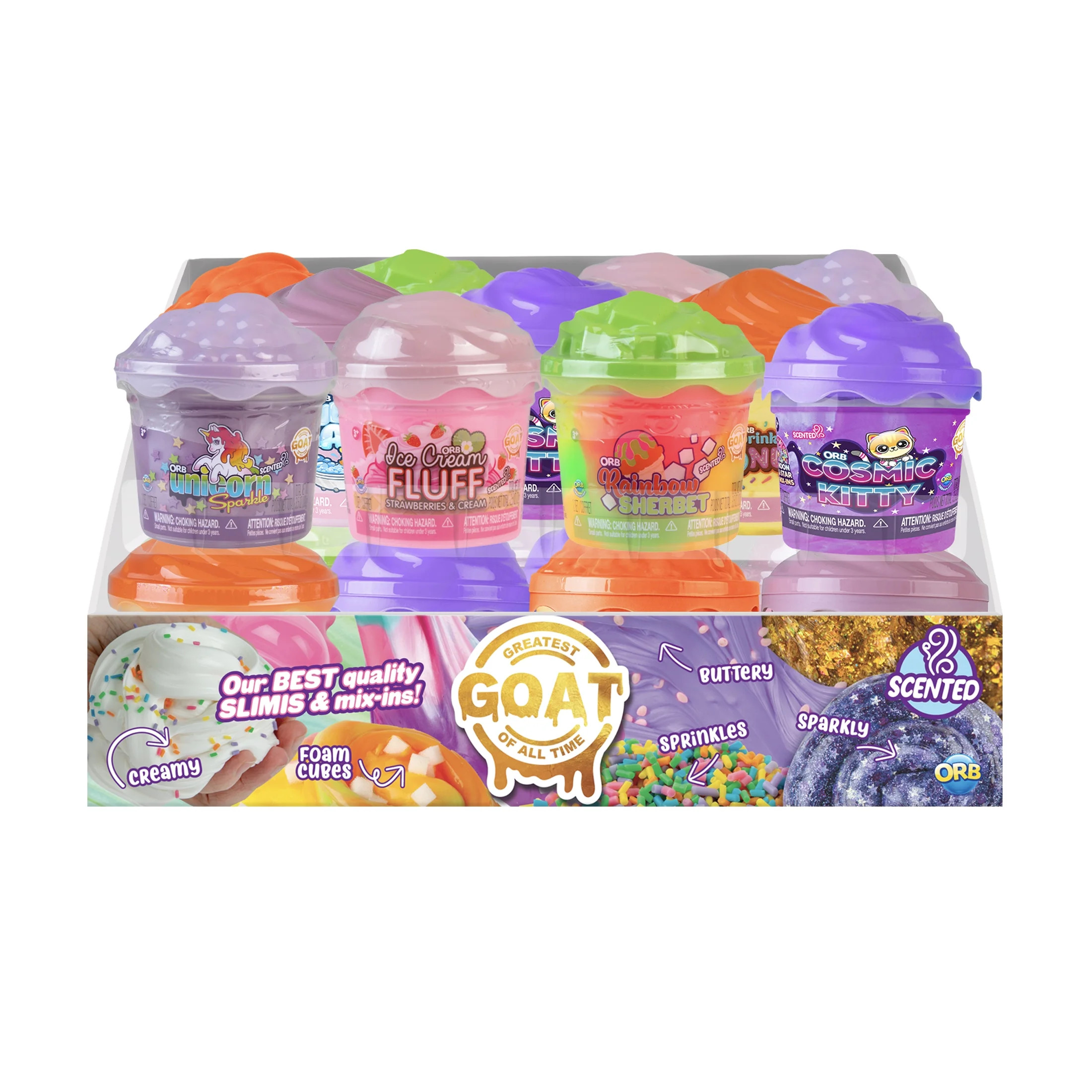 Orb, Goat Slimi Mega Slime, Colors or Styles May Vary - Perfect for Children Ages 3+ | Walmart (US)