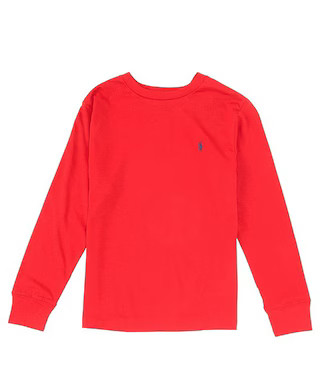 Big Boys Long Sleeve Jersey Crew Neck T-Shirt | Dillard's