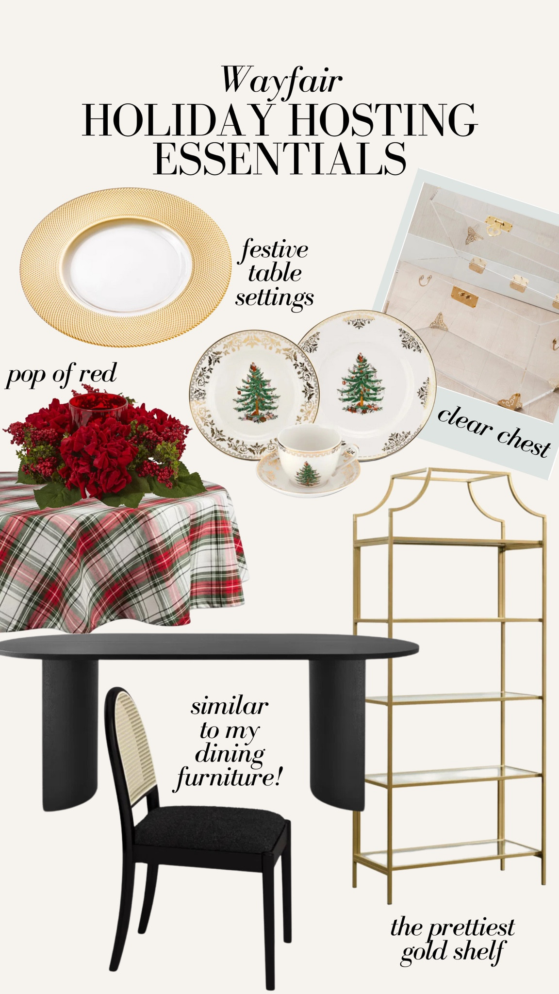 #wayfairpartner Wayfair holiday hosting essentials! Holiday party, holiday decor, dining table, boucle dining chairs, oval dining table, Christmas tablescape, xmas decor

@wayfair #OnlyAtWayfair #wayfair 

#LTKHome #LTKSeasonal #LTKHoliday