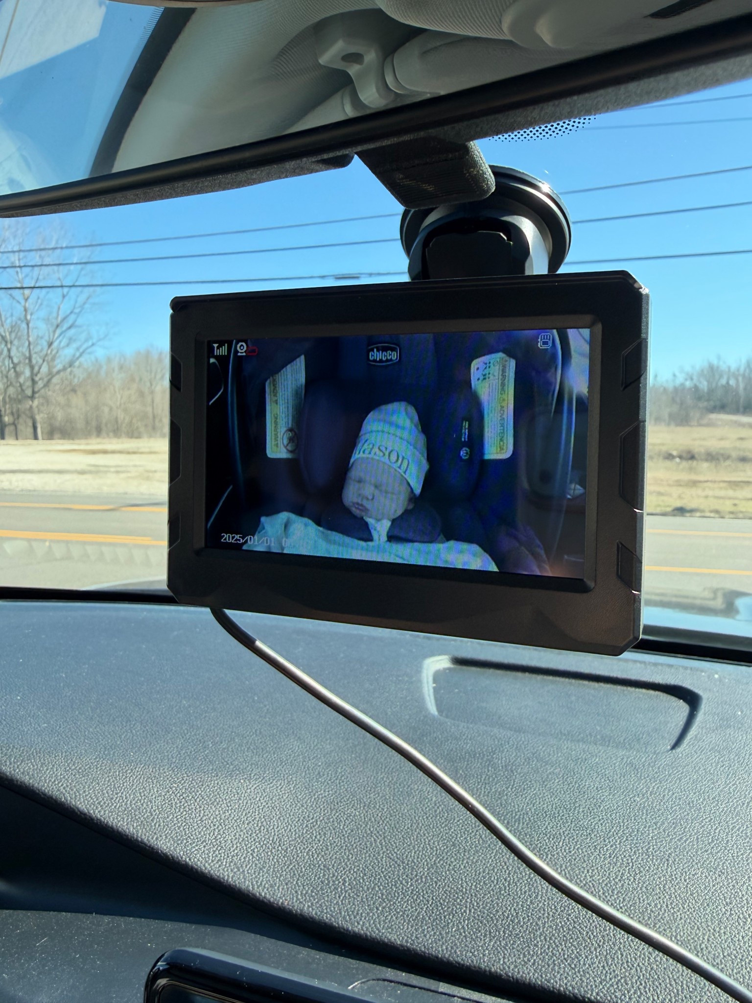 Wireless Baby Car Camera - 40 Hours Rechargeable Battery with Auto Sleep & Night Vision, 4.3'' 1080P HD Video Car Baby Monitor - 360° Rotating Rear Facing Back Seat Cam, Newborn Essential New Mom gift

#LTKTravel #LTKSaleAlert #LTKBaby