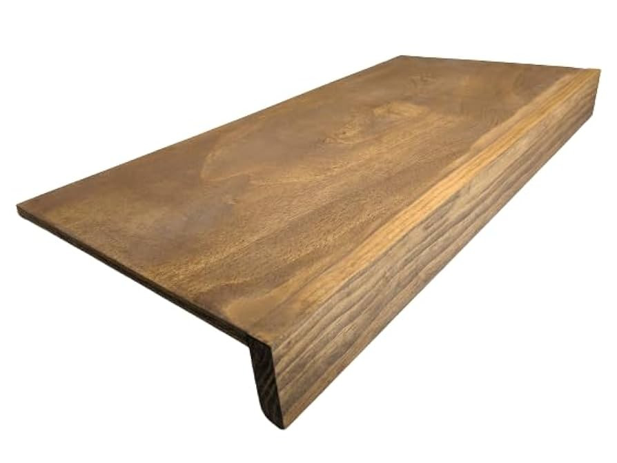 Wire rack cover by Crafted Palm for removable wood shelf covering in closet, kitchen pantry, bath... | Amazon (US)