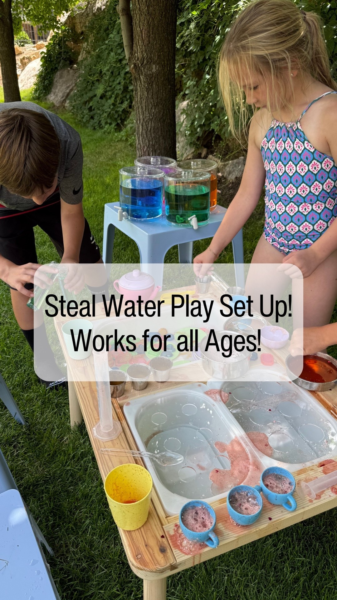 Don’t have a water table but your kids love water play! Here’s some ideas for you! 

#outdoortoys #outdoorplay #toys #summer2025 #toptoys

#LTKKids #LTKHome #LTKFamily