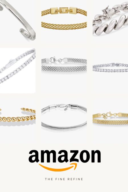 Amazon Elegant Bracelets
✨✨ timeless and luxurious looking bracelets available at Amazon. #amazonfinds #amazonstyle

#LTKunder50 #LTKunder100 #LTKsalealert