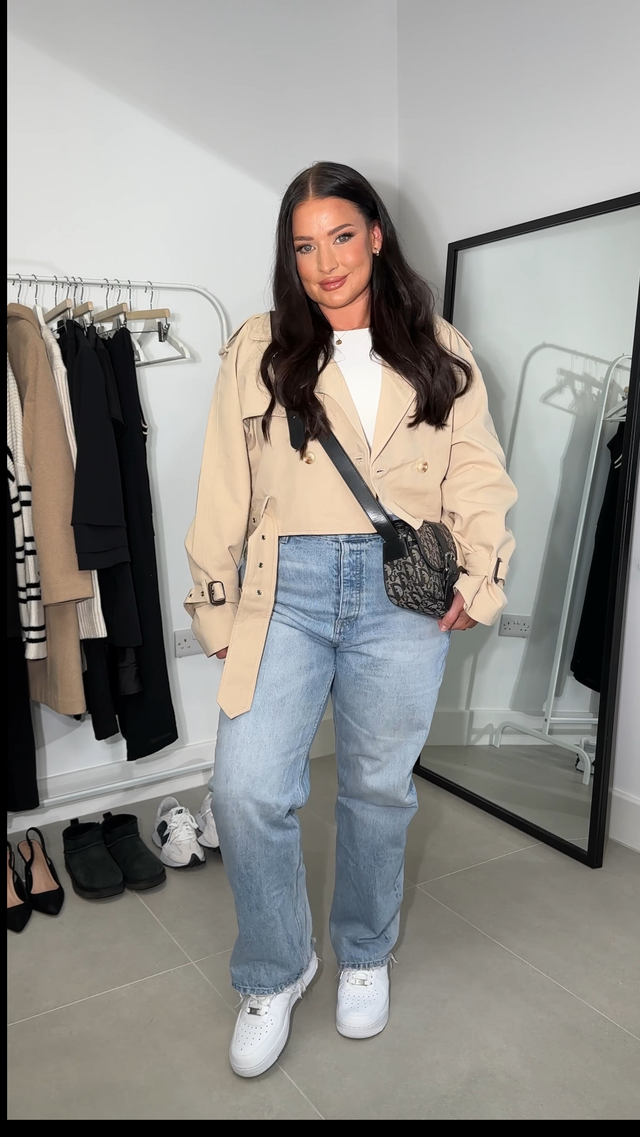 ✨Transitional Sunday outfit #everydayoutfit #croppedtrench #trenchcoat #croppedtrenchcoat #traineroutfits #airforce1s

#LTKstyletip