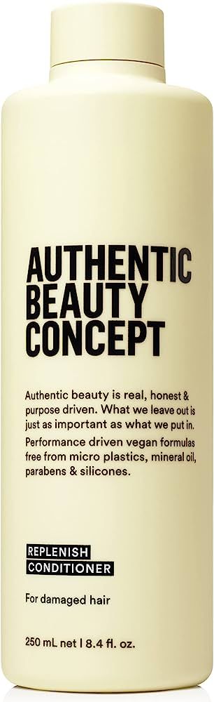 Authentic Beauty Concept Replenish Conditioner | Damaged Hair | Seals Cuticle of Damaged Hair | V... | Amazon (US)